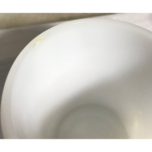 Vintage Anchor Hocking Fire-King White Milk Glass D-Handled Mug Coffee Cup 8 Oz - Picture 7 of 7